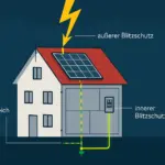 Blitzschutz und Potentialausgleich bei PV-Anlagen verstehen