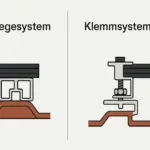 Einlegesystem oder Klemmsystem für Ziegeldach wählen