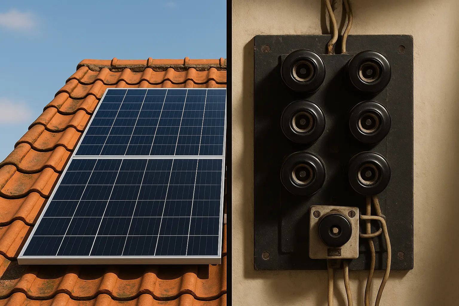 PV-Anlage im Altbau Hauselektrik prüfen im Raum Greding Berching