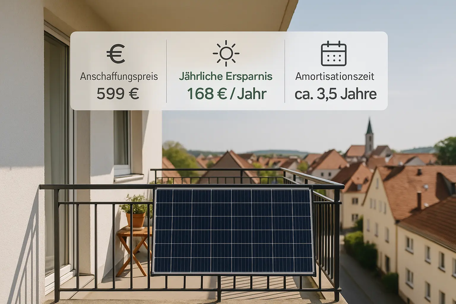 Stromrechnung senken mit Balkonkraftwerk in Neumarkt