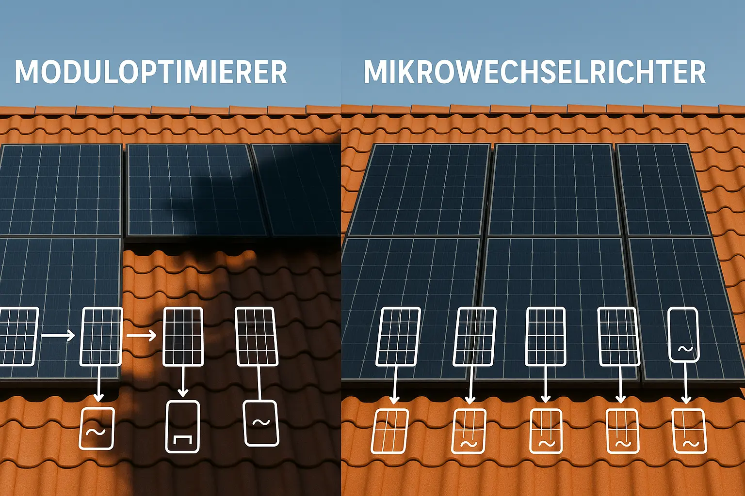 Schatten auf dem Dach verstehen und passende Solartechnik wählen