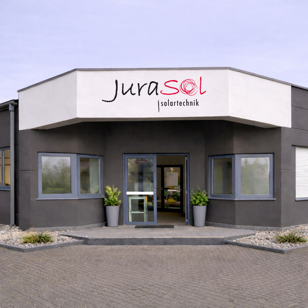 Eingang Jurasol Showroom Hilpoltstein