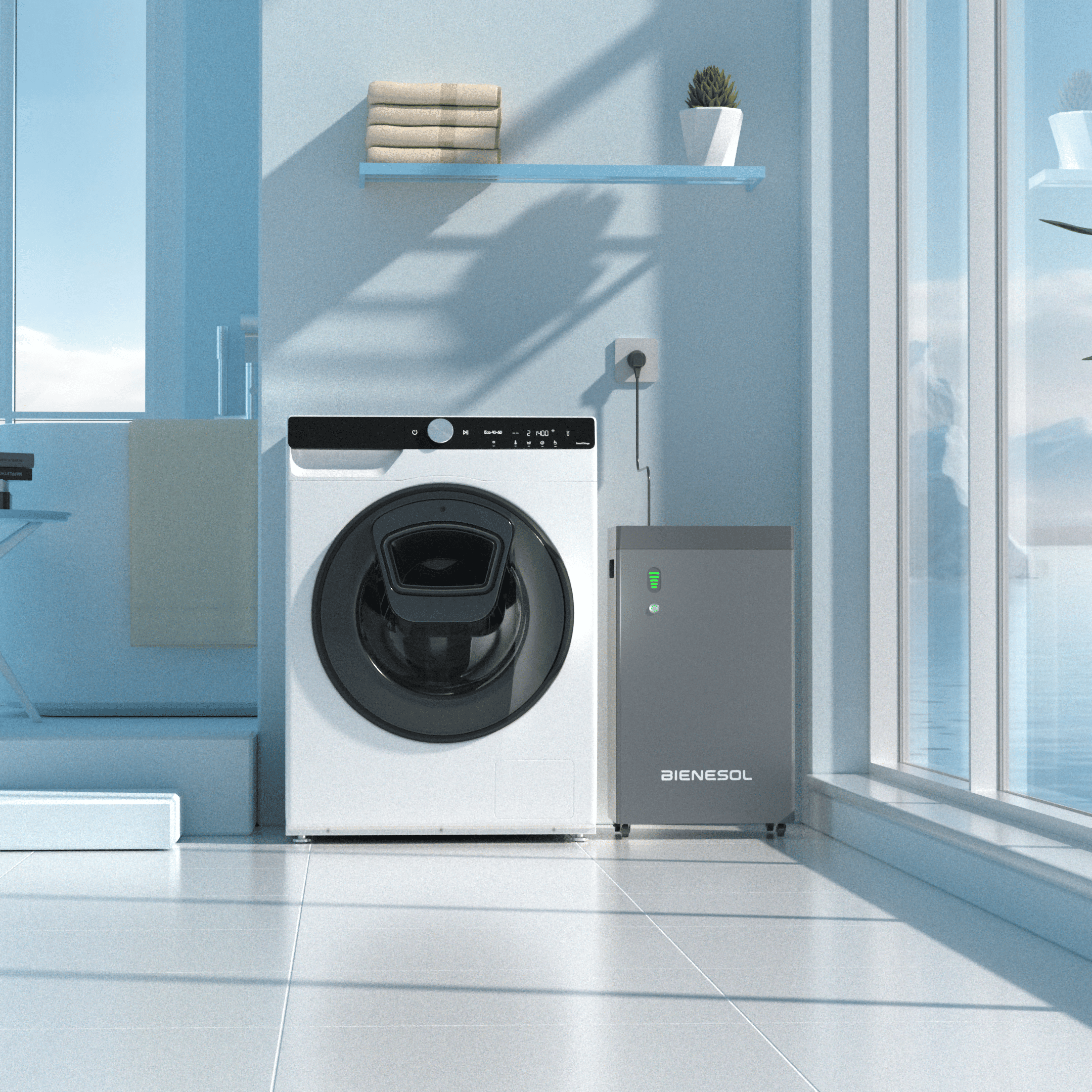 Bienesol CUBE 5200 im Hauswirtschaftsraum