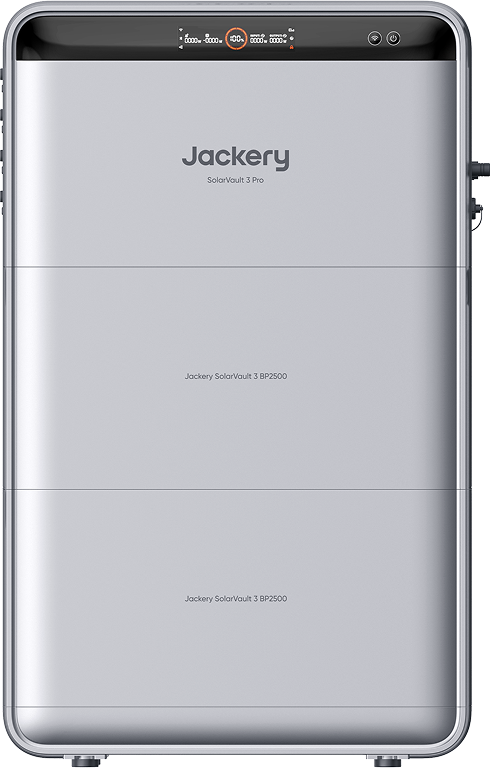 Jackery SolarVault 3 Pro mit BP2500 Erweiterungsakku
