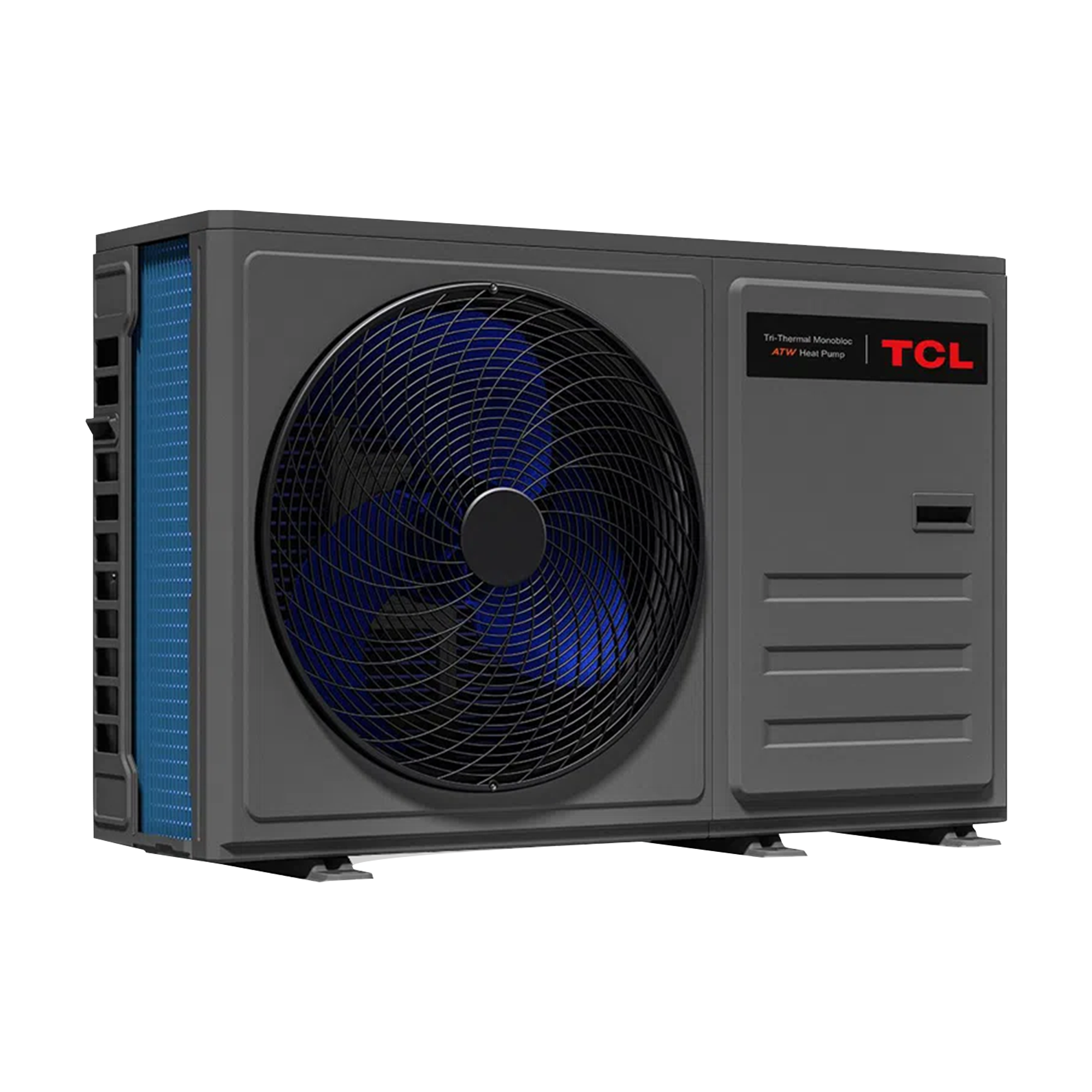 TCL Monoblock Luft-Wasser-W&auml;rmepumpe THMLd-10D/3HBp-A, Ansicht von vorn