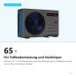 Preview: Für Fußbodenheizung und Heizkörper: 65 °C