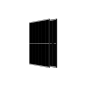 Preview: Aiko 485 W Glas-Glas Schwarz-Weiß bifazial Solarmodul Produktfoto