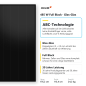 Preview: Aiko 485 W Glas-Glas All Black Solarmodul, Palette 37 Stück, technische Daten