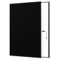 Preview: Aiko 485 W Komplett Schwarz Glas-Folie Solarmodul Produktfoto