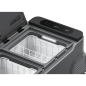 Preview: Anker EverFrost Akku-Kühlbox 50 geöffnet mit zwei Kühlzonen