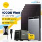 Preview: Anker SOLIX X1 Komplettset mit 24 Solarmodulen, 10 kWh Speicher und 11 kW Wallbox