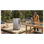 Preview: Zendure SolarFlow 4000 Mix Pro versorgt eine Kappssäge auf einer Baustelle im Wald