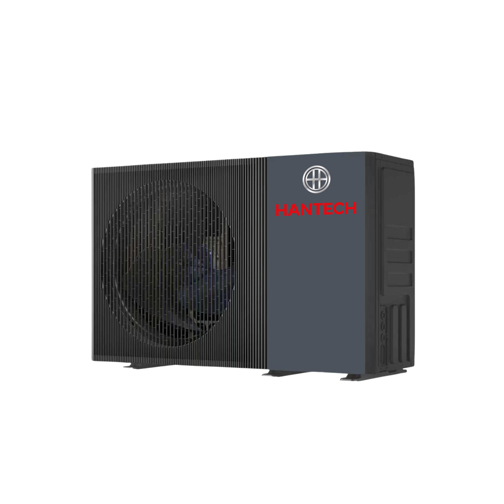 Hantech Monoblock Luft-Wasser-Wärmepumpe HNT-IP12CV2M43TC-O, Ansicht von vorn