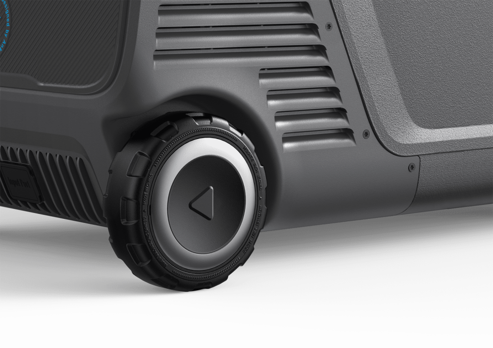 EasyTow-Griff und Räder der Anker EverFrost 50