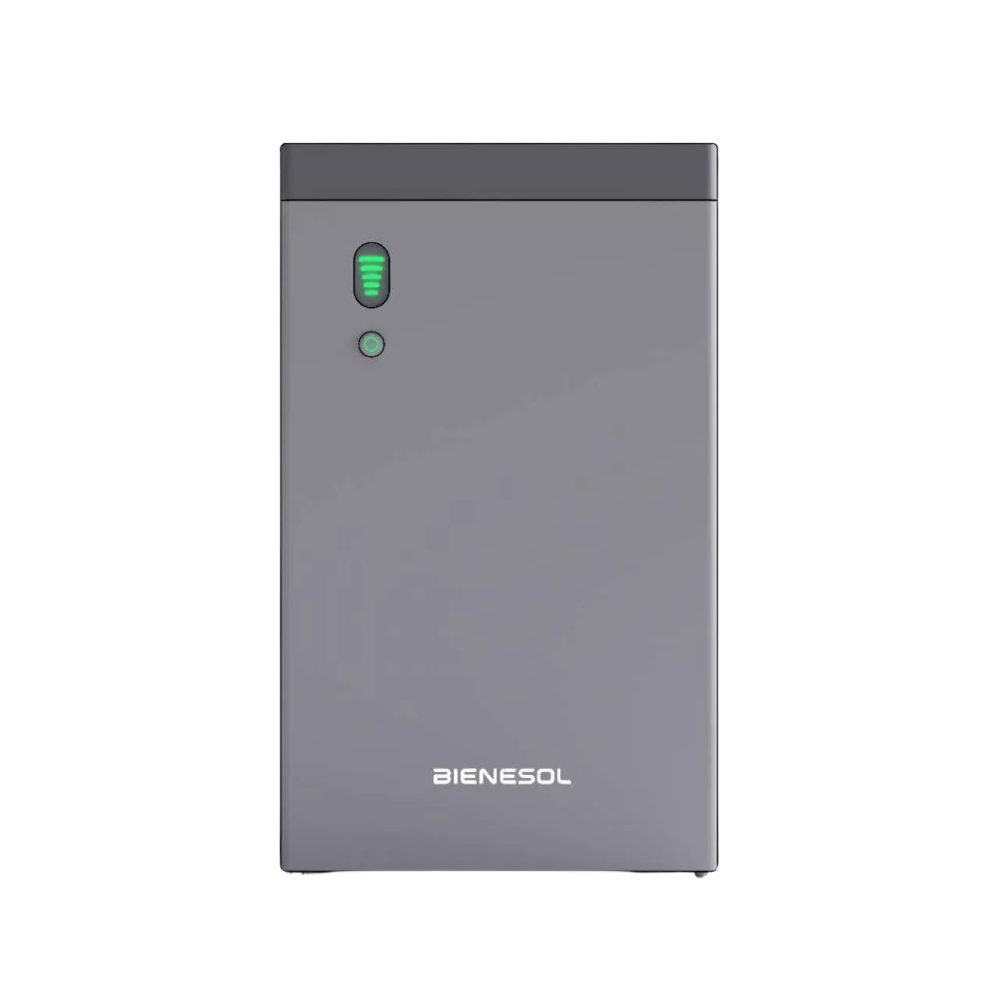 Preview: Bienesol CUBE 5200 All-in-One Balkonkraftwerk Speicher SET 2000 Watt - 5.12 kWh - Doppelglas - JurSol Storage Mini