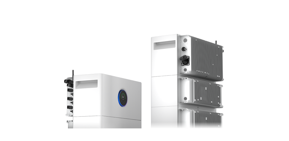 Preview: GoodWe ESA Athena 1,92kWh Balkonkraftwerk Speicher Set 2000 Watt - 1.92 kWh - Doppelglas - JurSol Storage Mini