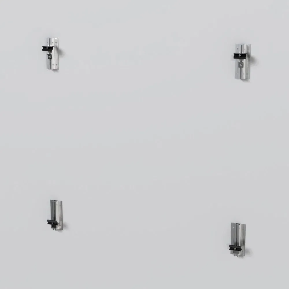 Preview: JurSol WALL FLAT- Montageset Fassade