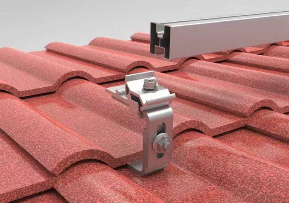 Balkonkraftwerk für Ziegeldach APSystems - 1760 Watt 800 Watt - Bifazial Doppelglas - JurSol ROOF Quattro Plus