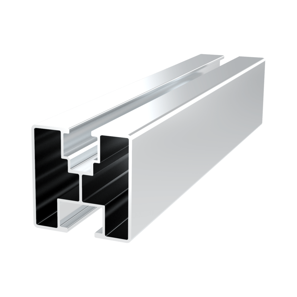 Ziegeldach (Pfanne) Montagset für 2 Solarmodule - JurSolRoof