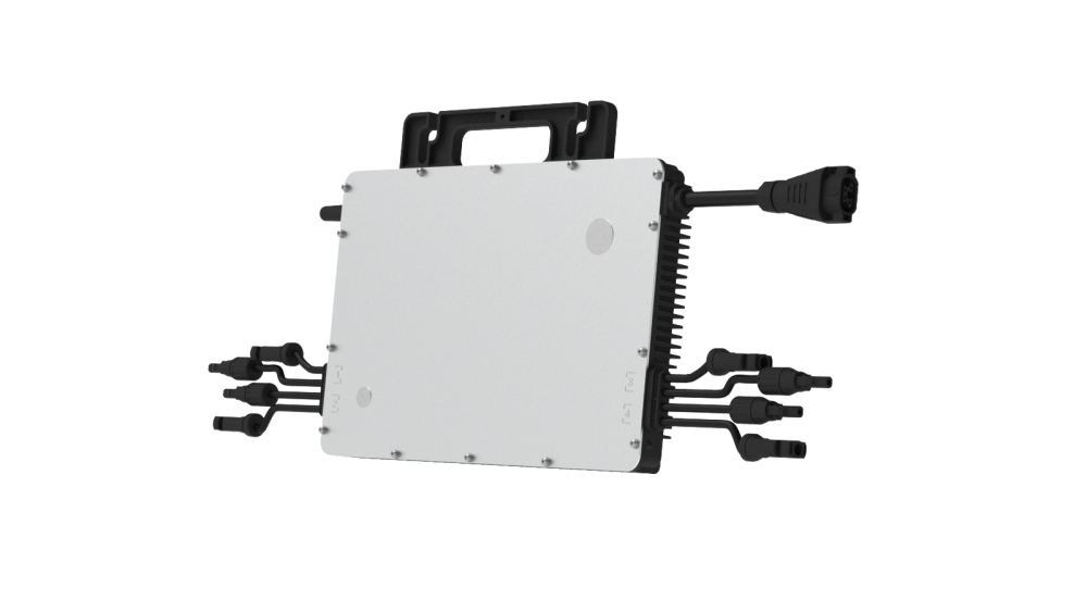 Balkonkraftwerk 1760 Watt 800 Watt Solar Hoymiles HMS 1600 - Bifazial Doppelglas - JurSol BASIC MINI QUATTRO