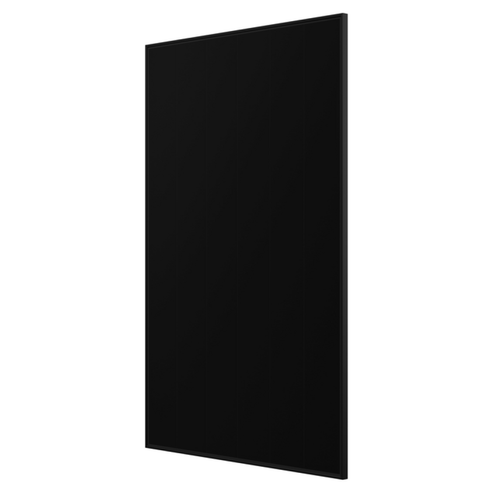 Preview: Aiko 485 W Komplett Schwarz Glas-Folie Solarmodul Produktfoto