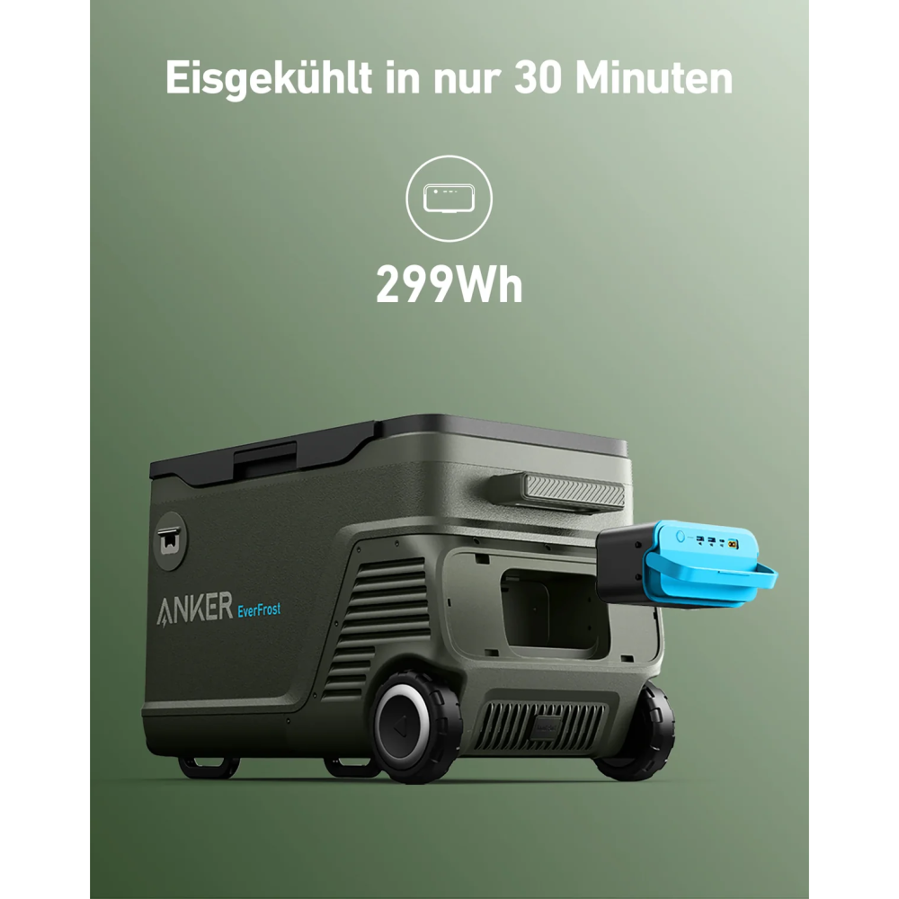 Anker EverFrost Akku-Kühlbox 40 | 43 L, 299 Wh Akku, Solar