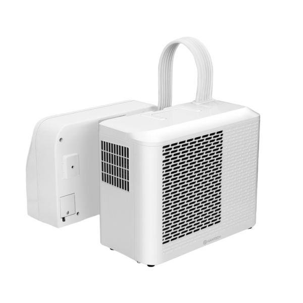 Hantech mobile Split-Klimaanlage HNT-YFG05C-3W-S, Außenteil von hinten