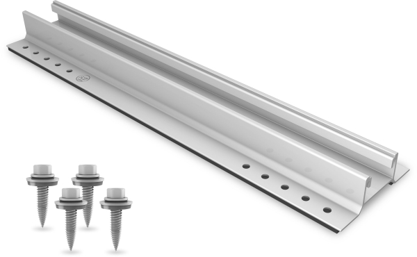 Montageset Trapezblech für 1 Solarmodul