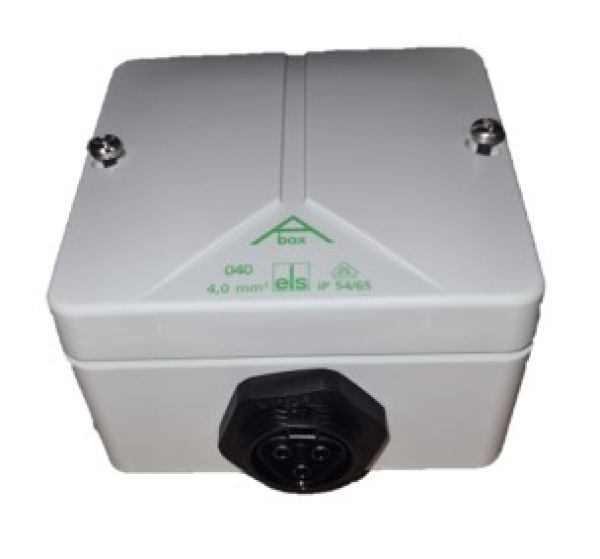 Wieland Wandsteckdose Aufputz inkl. Wieland RST20 Stecker