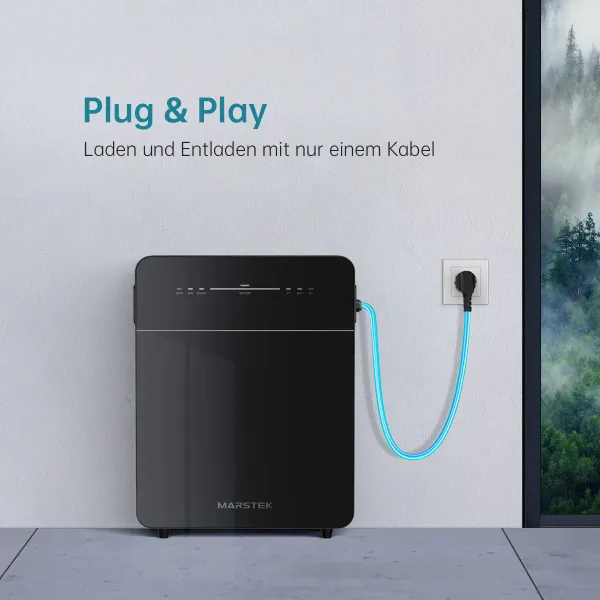 Marstek Venus E 3.0 5120 Wh AC Balkonkraftwerk Speicher - JurSol Storage Retro