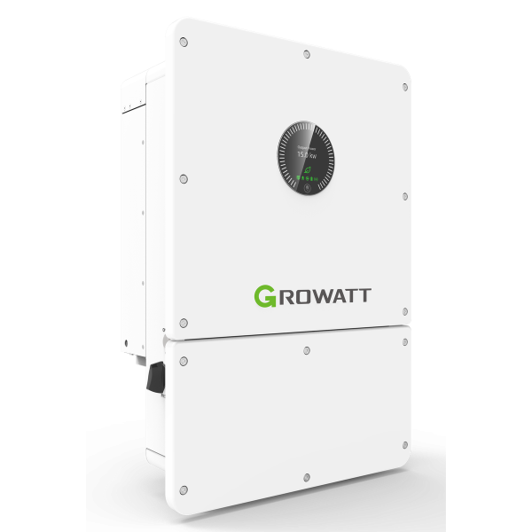 Growatt WIT 4K-HU Hybrid-Wechselrichter, Seitenansicht