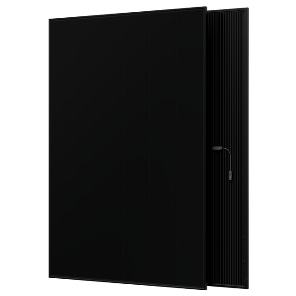 Aiko 485 W Glas-Glas All Black Solarmodul Produktfoto