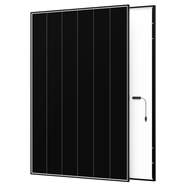 Aiko 495 W Glas-Folie Schwarz-Weiß Solarmodul Produktfoto