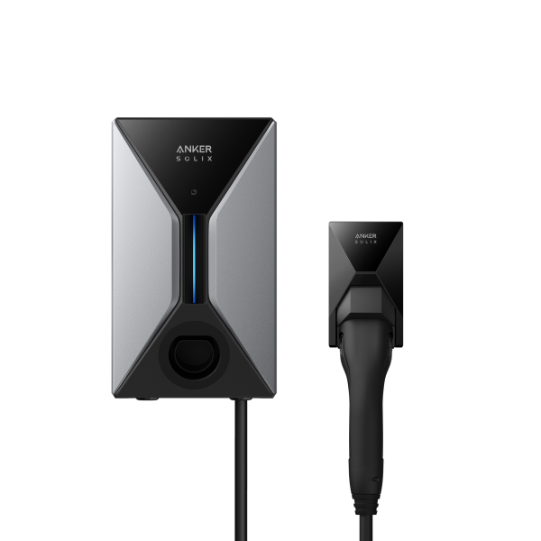 Anker SOLIX V1 Smart EV Charger, 11 kW Wallbox mit Typ-2-Ladekabel