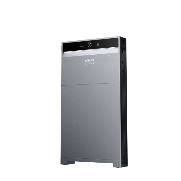Anker SOLIX X1 Hybrid-Wechselrichter mit zwei gestapelten Batteriemodulen, 10 kWh