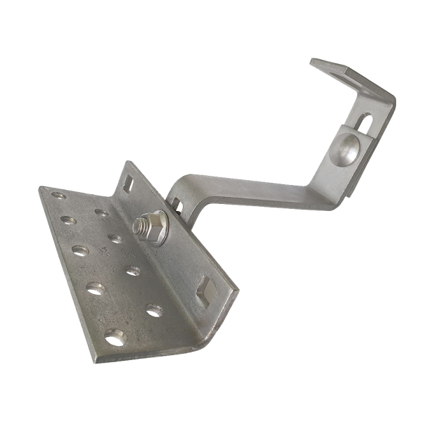 Ziegeldach (Pfanne) Montagset für 8 Solarmodule - 30mm Rahmen -