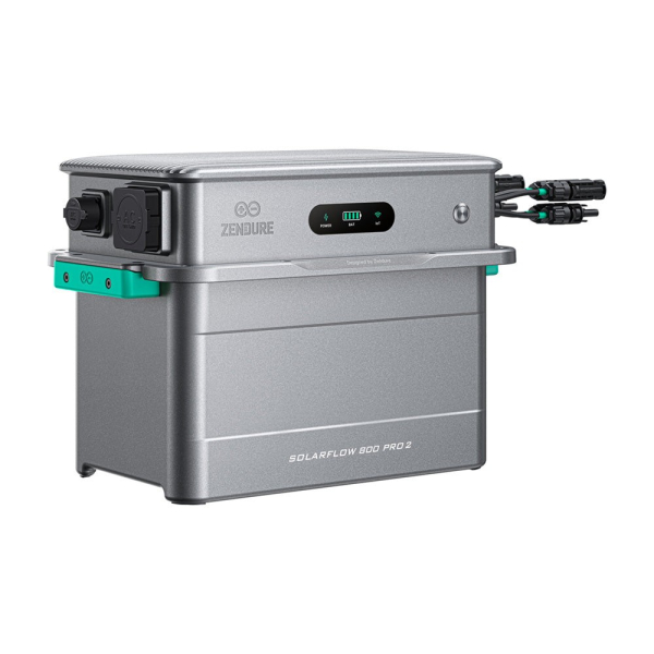 Zendure SolarFlow 800 Pro 2 schräg von vorn, andere Seite