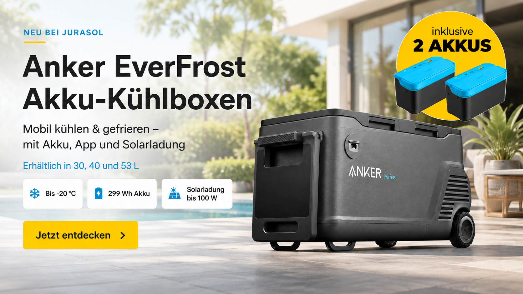 Anker EverFrost Akku-Kühlboxen – mobil kühlen und gefrieren