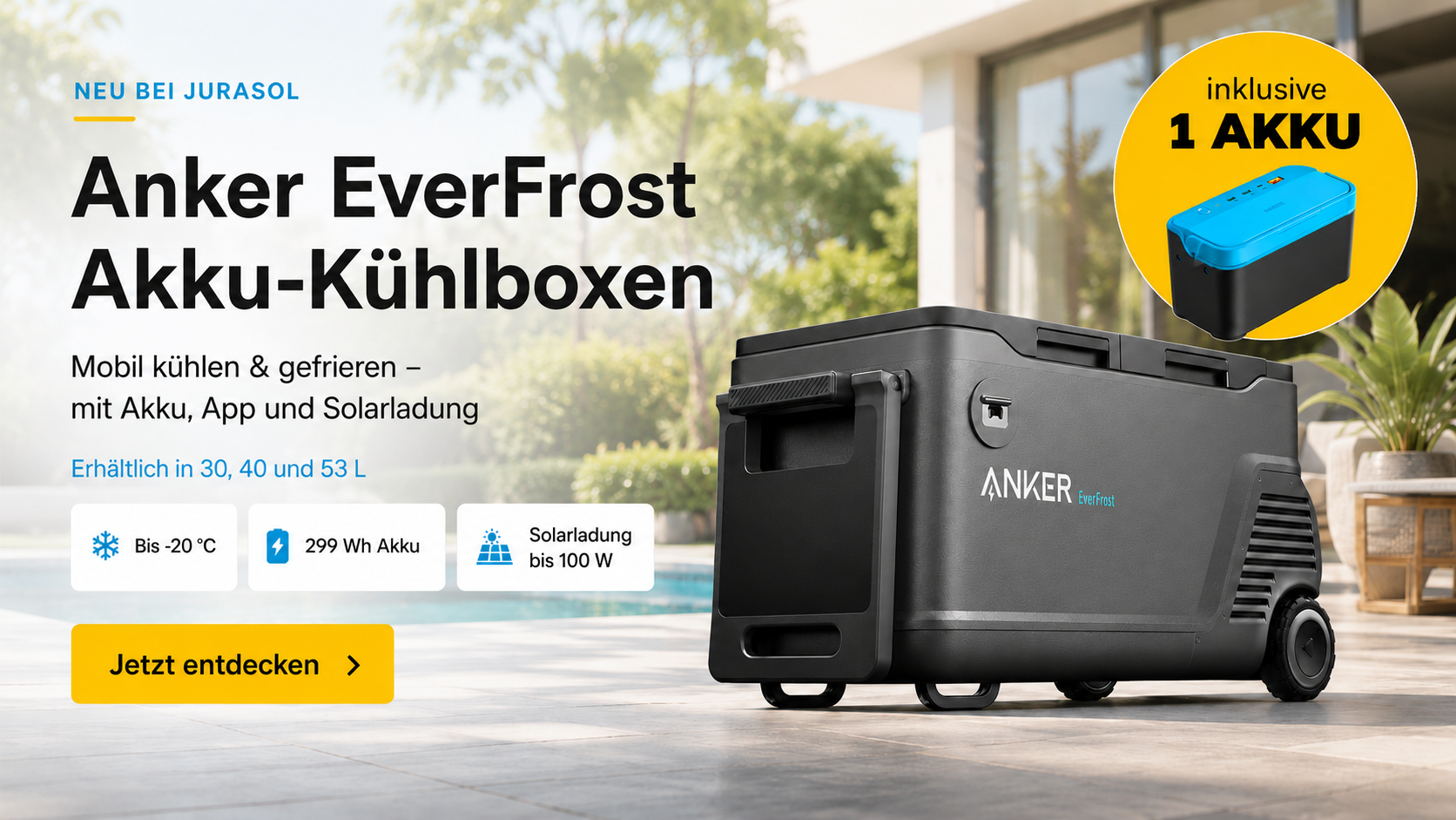 Anker EverFrost Akku-Kühlboxen – mobil kühlen und gefrieren
